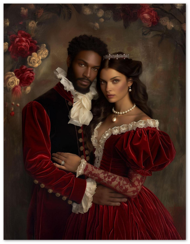 Poster personnalisable - Lila & Aurélien