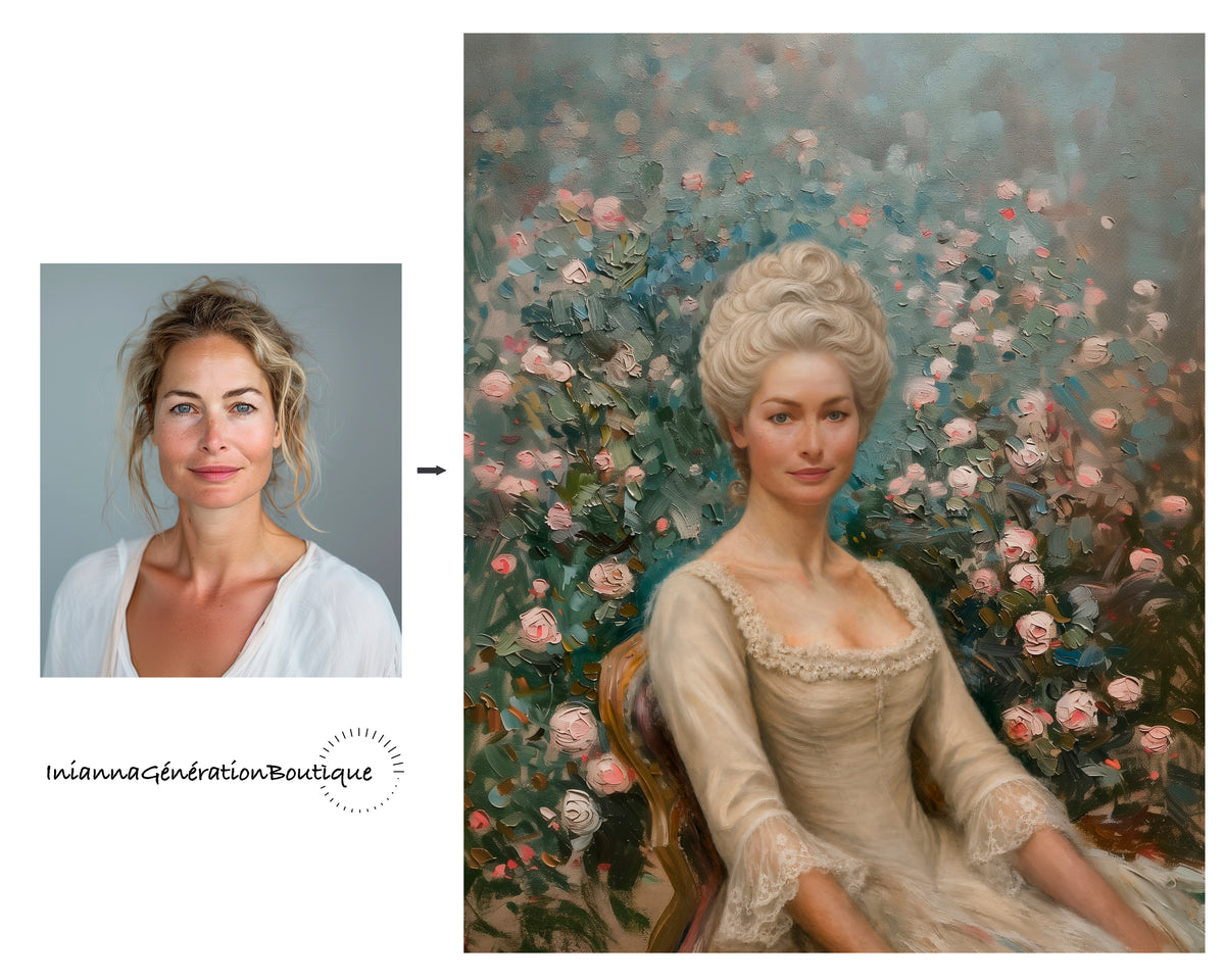 Canvas personnalisable - Alexandrine