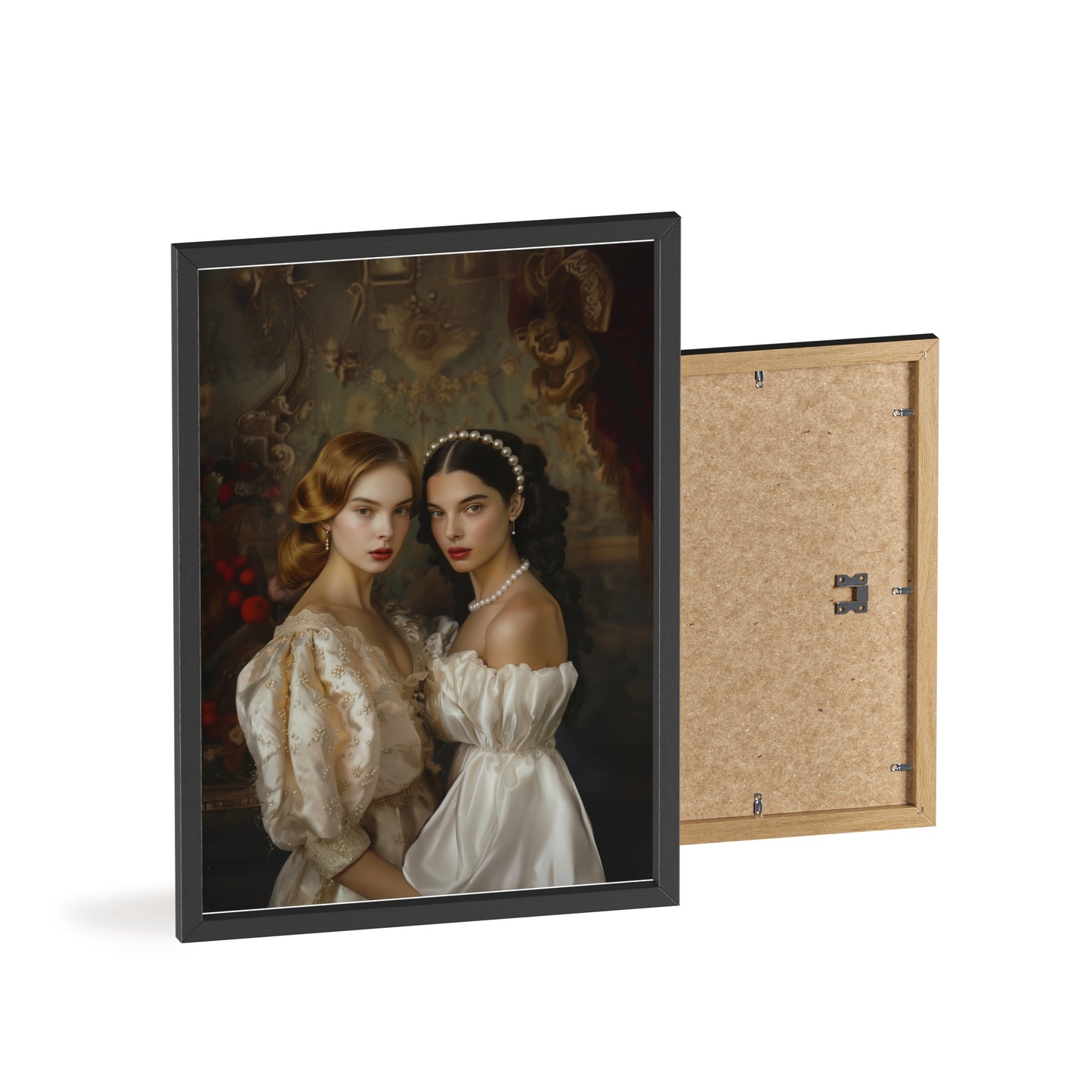 Portrait personnalisable - Dalilah&Lilah style classique