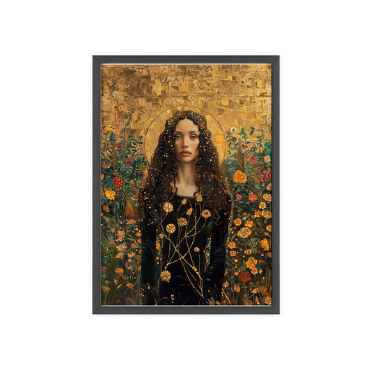 Portrait personnalisable - Selena Klimt Style