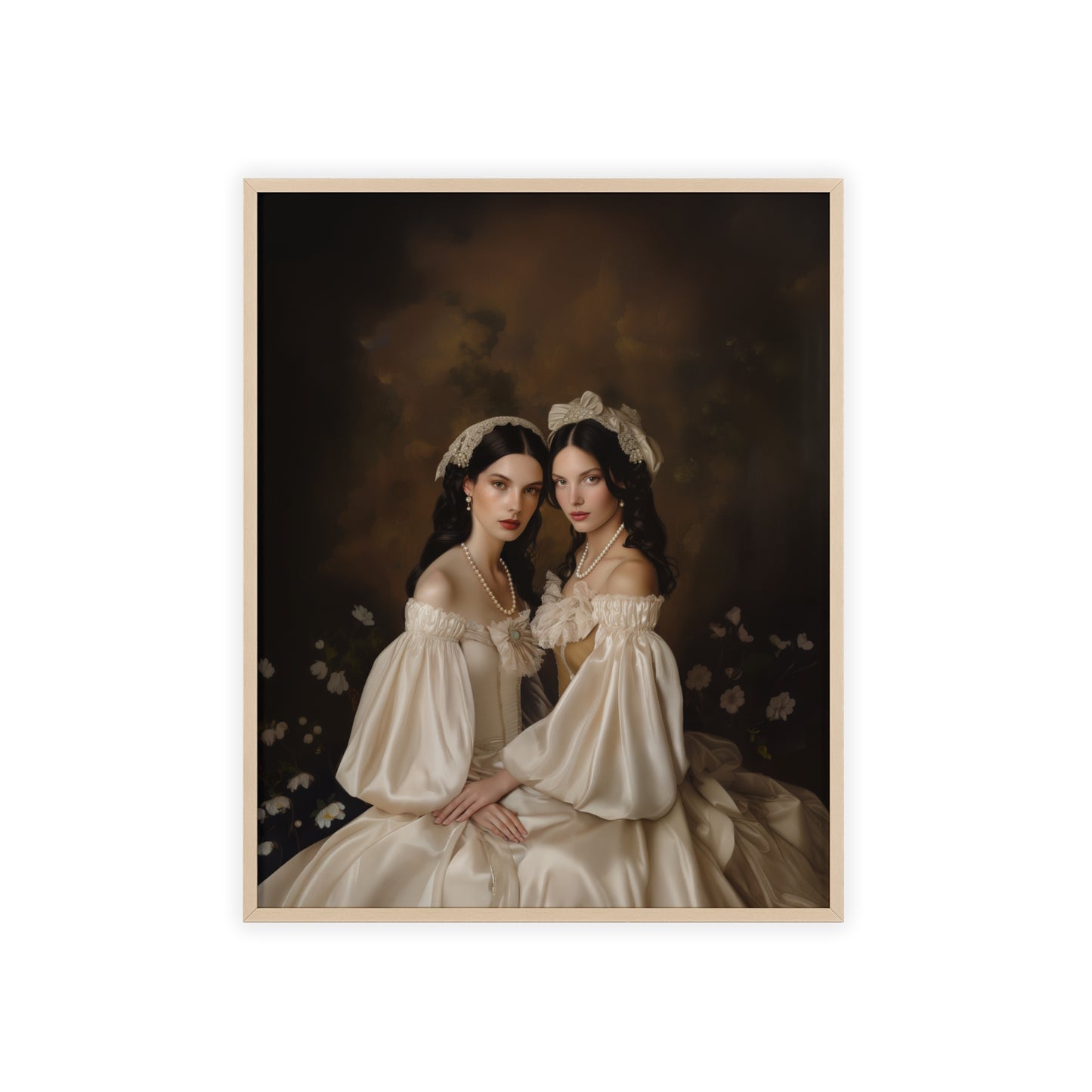 Portrait personnalisable - Louise&Albane style classique