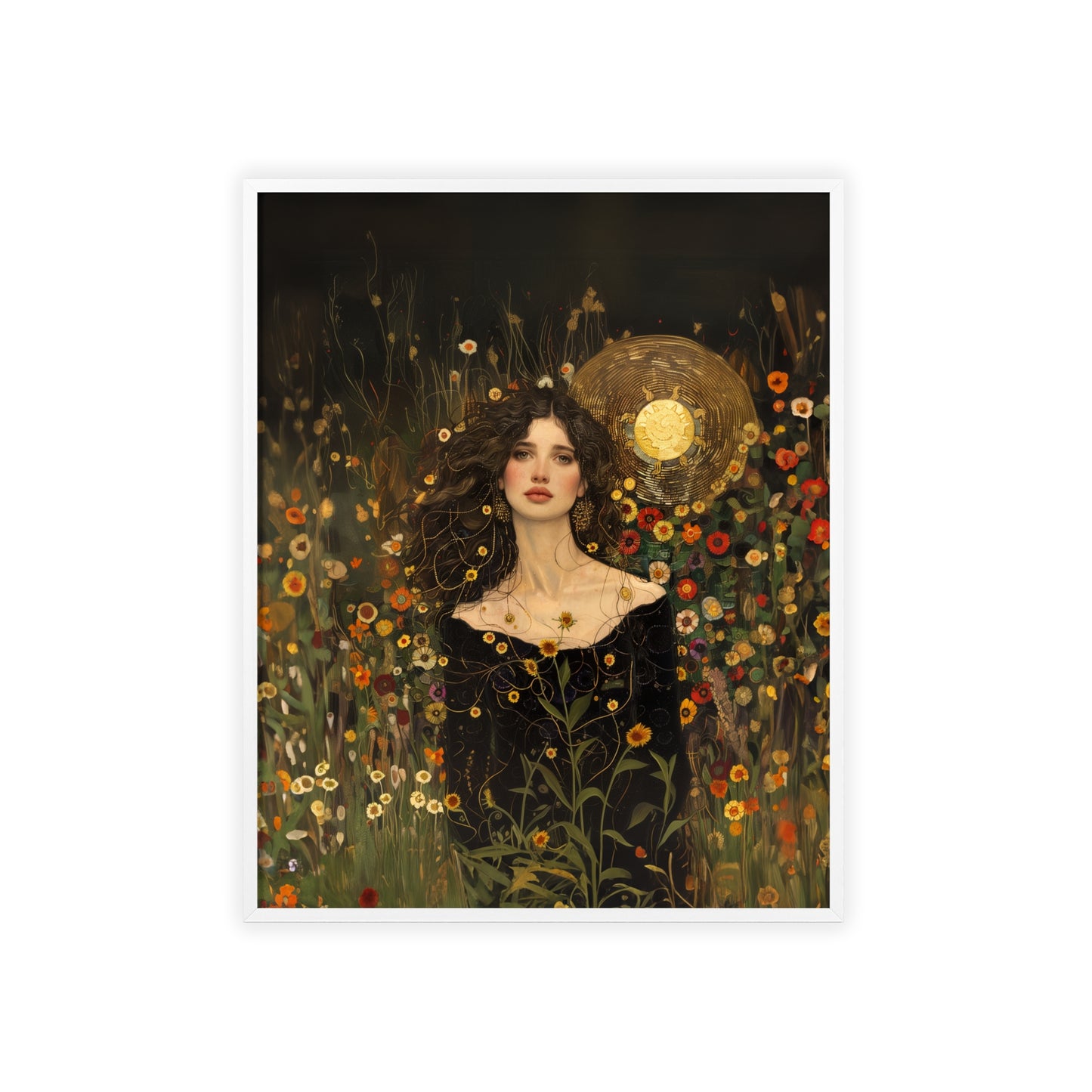 Portrait personnalisable - Lilie Klimt Style