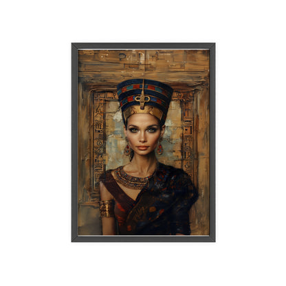 Portrait personnalisable - Nefertiti style égyptien