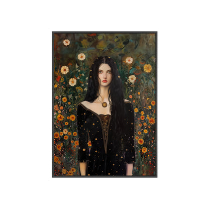 Portrait personnalisable - Leïla Klimt Style