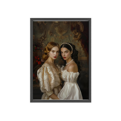 Portrait personnalisable - Dalilah&Lilah style classique