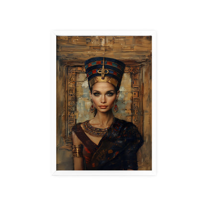 Portrait personnalisable - Nefertiti style égyptien