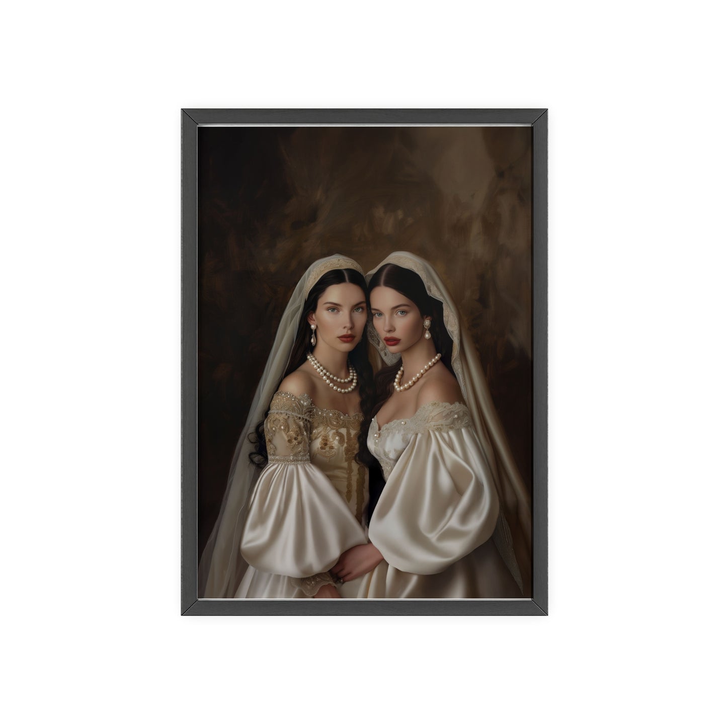 Portrait personnalisable - Les Soeurs Voilés style classique