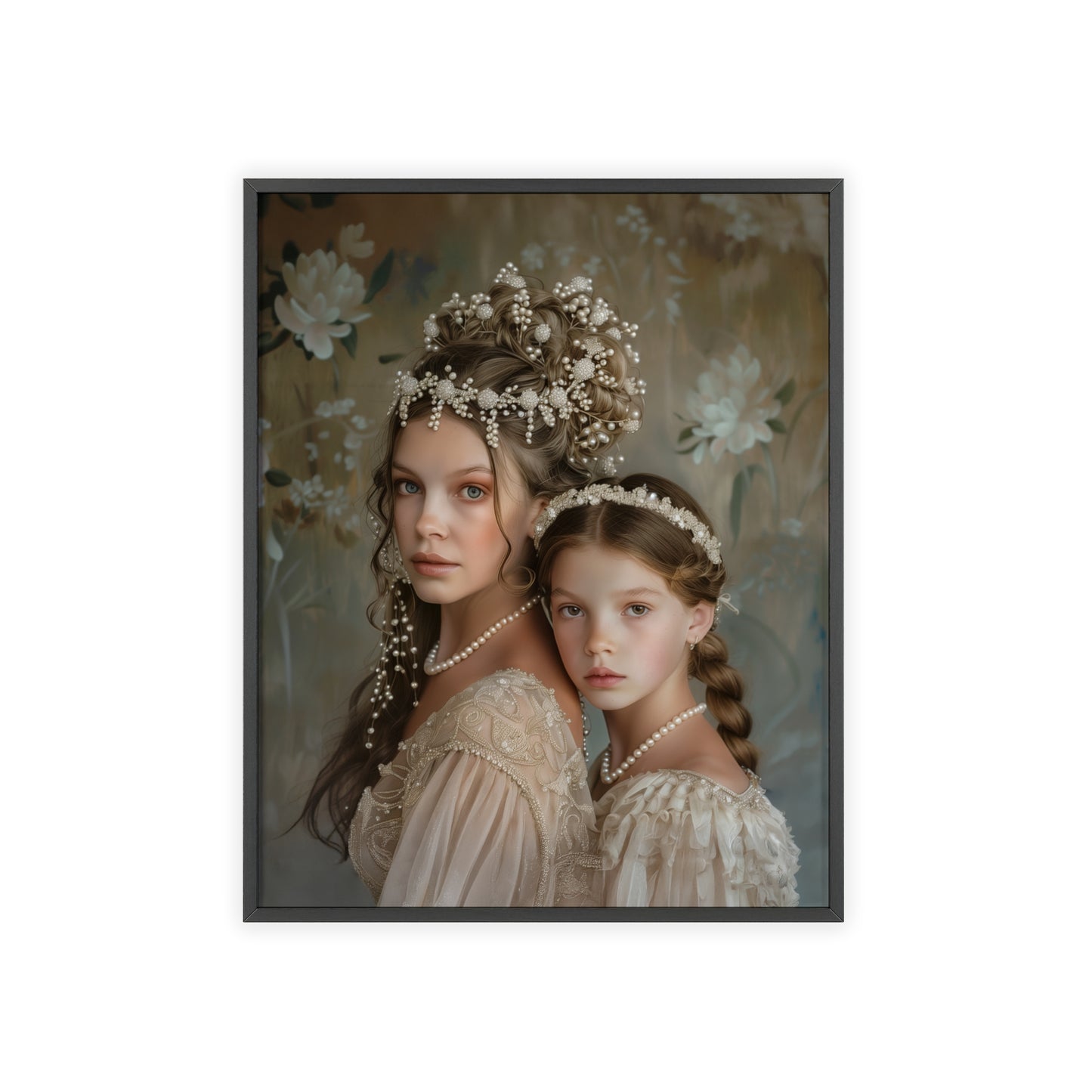 Portrait personnalisable - Marion&Fille style classique