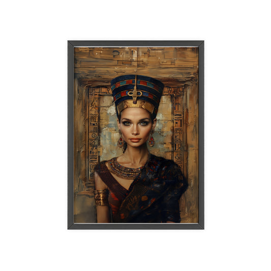 Portrait personnalisable - Nefertiti style égyptien