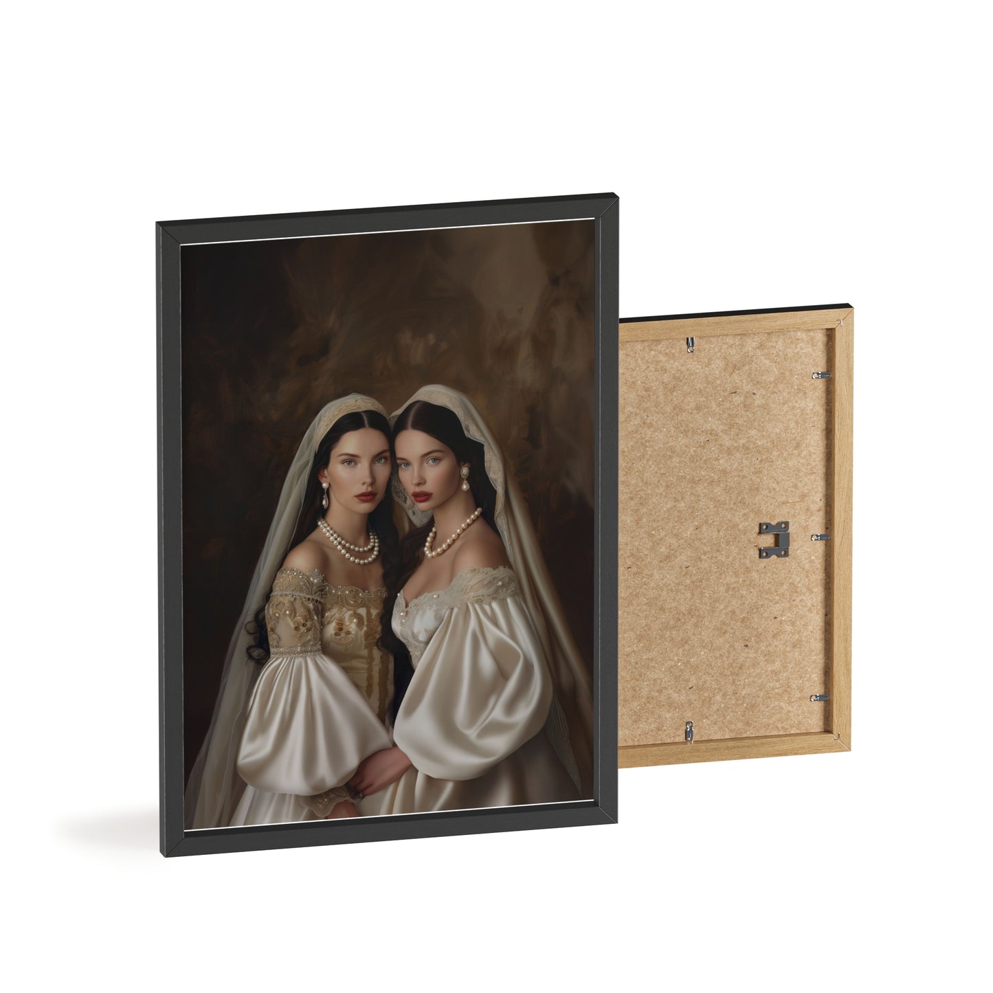 Portrait personnalisable - Les Soeurs Voilés style classique