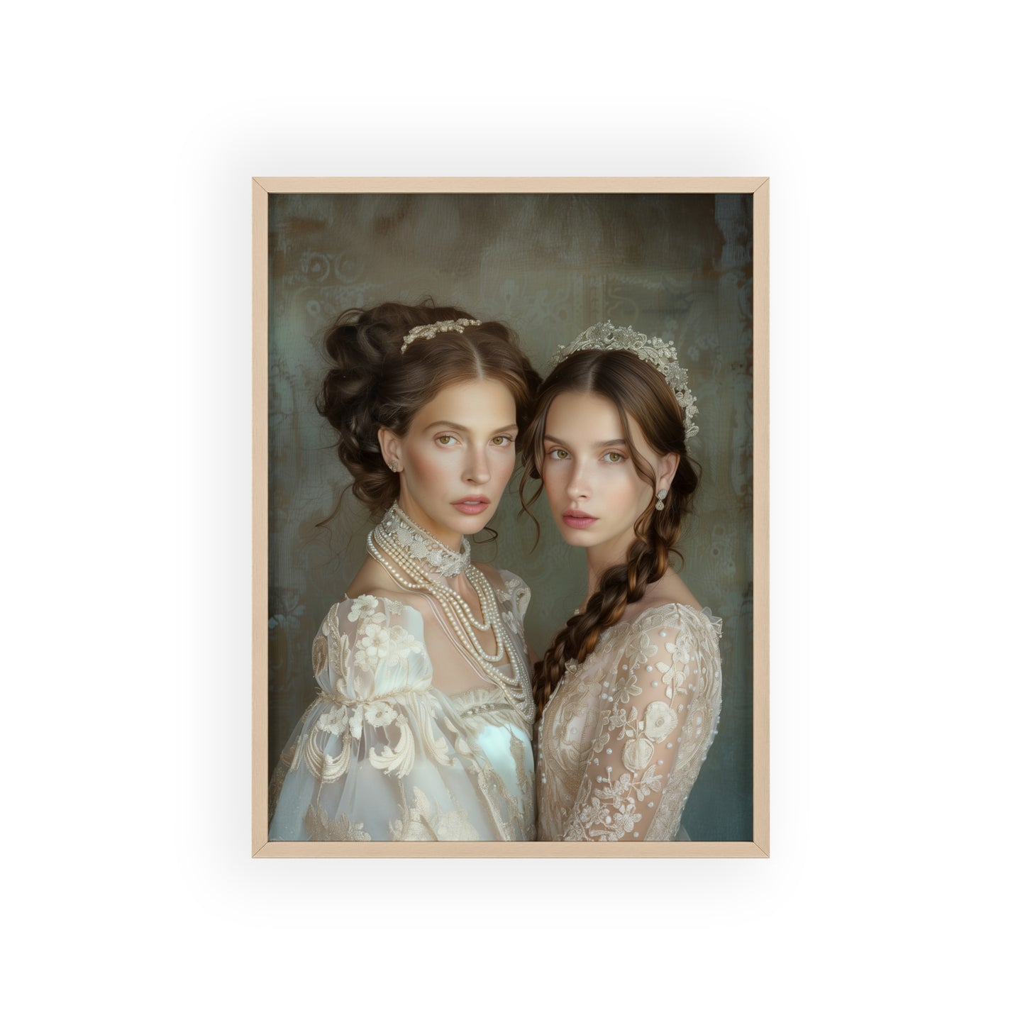 Portrait personnalisable - Mathilde&Fille style classique