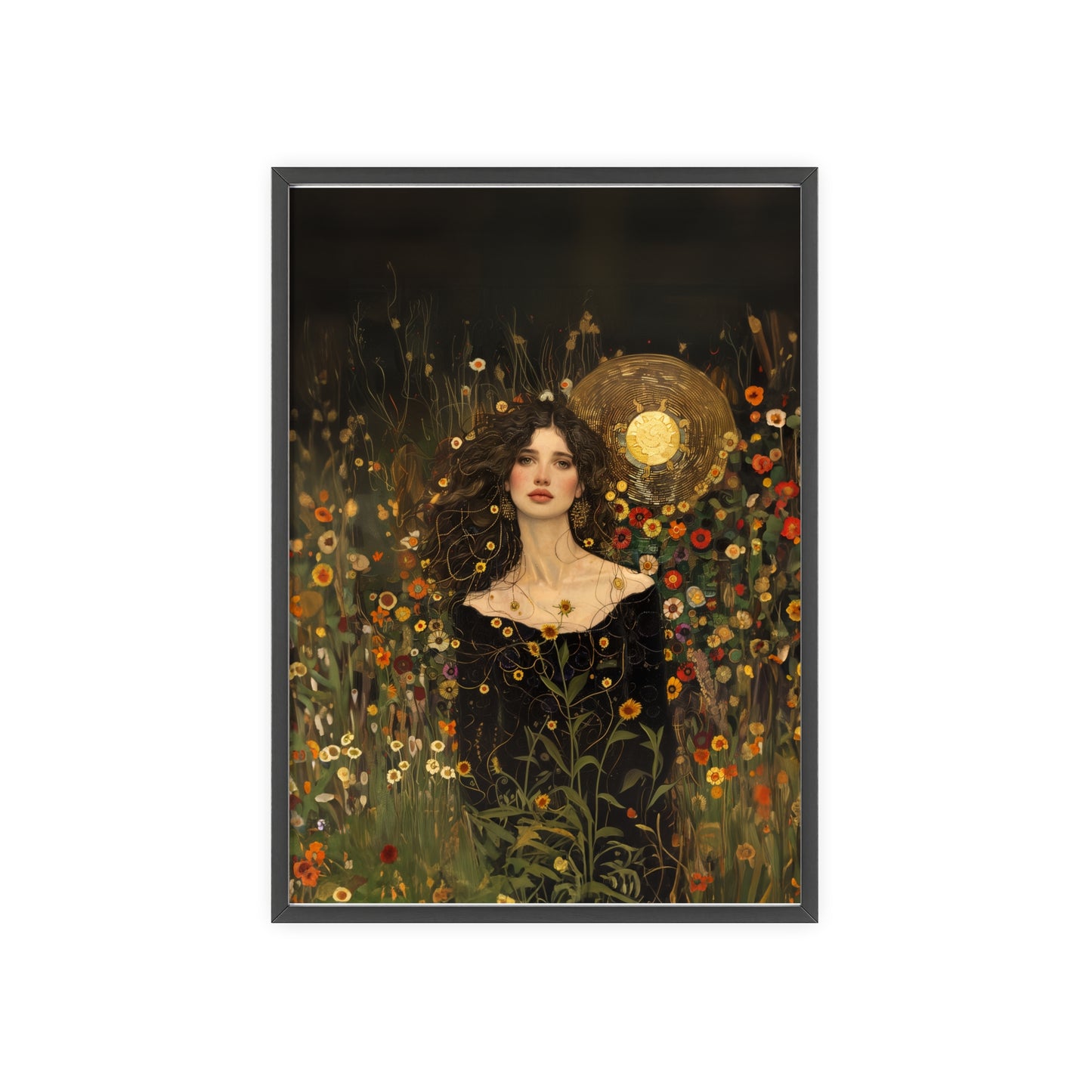 Portrait personnalisable - Lilie Klimt Style