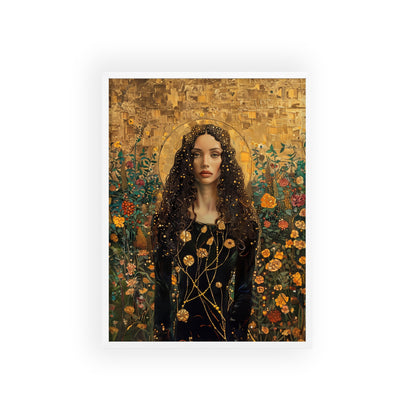 Portrait personnalisable - Selena Klimt Style