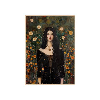 Portrait personnalisable - Leïla Klimt Style