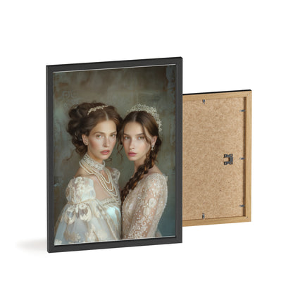 Portrait personnalisable - Mathilde&Fille style classique