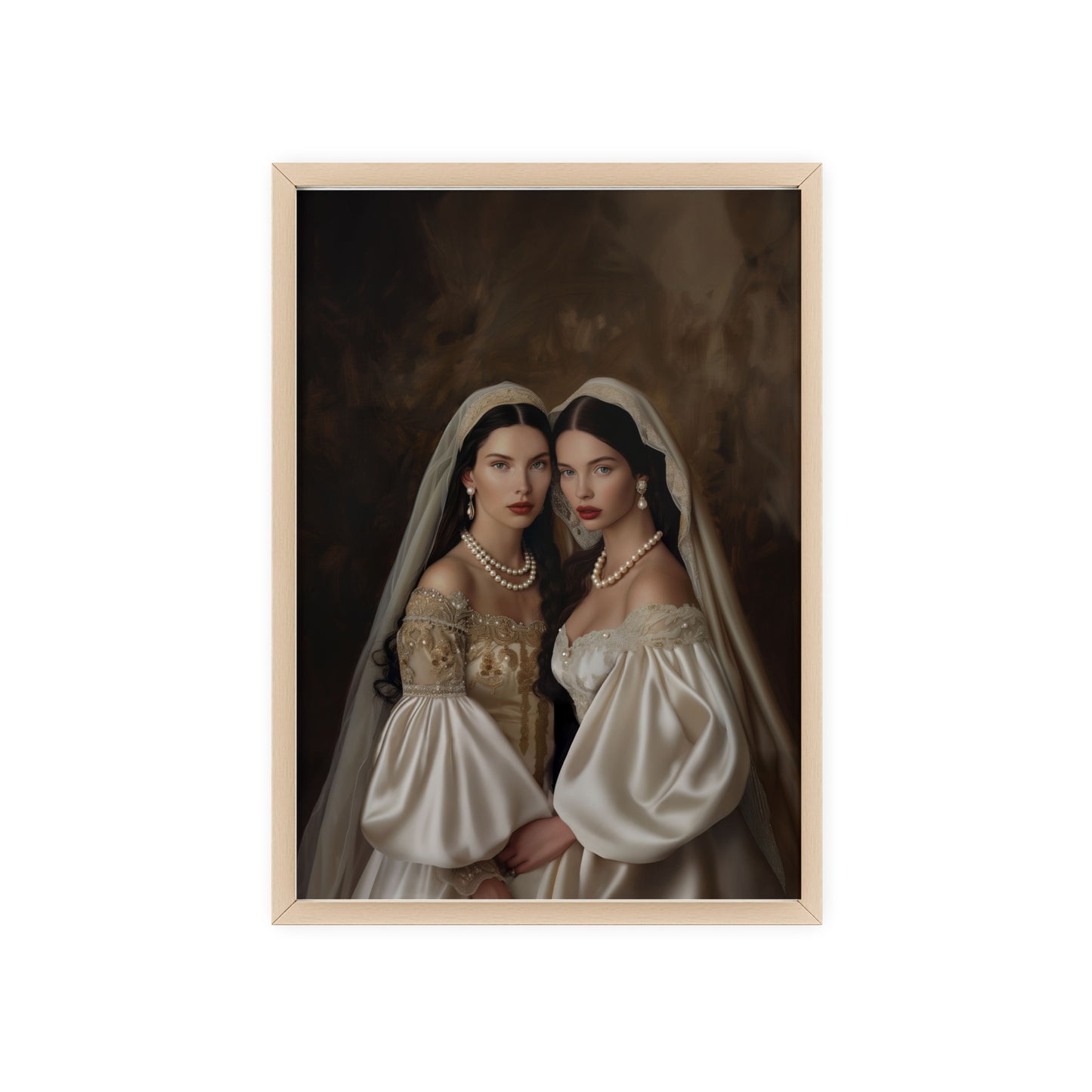 Portrait personnalisable - Les Soeurs Voilés style classique