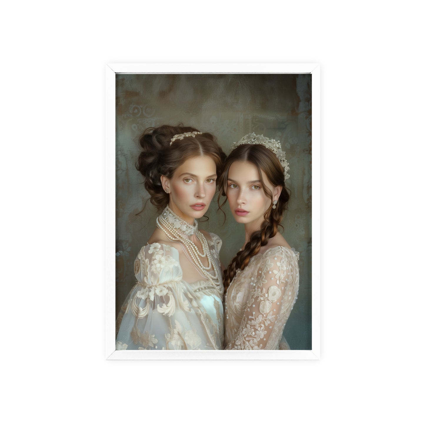 Portrait personnalisable - Mathilde&Fille style classique