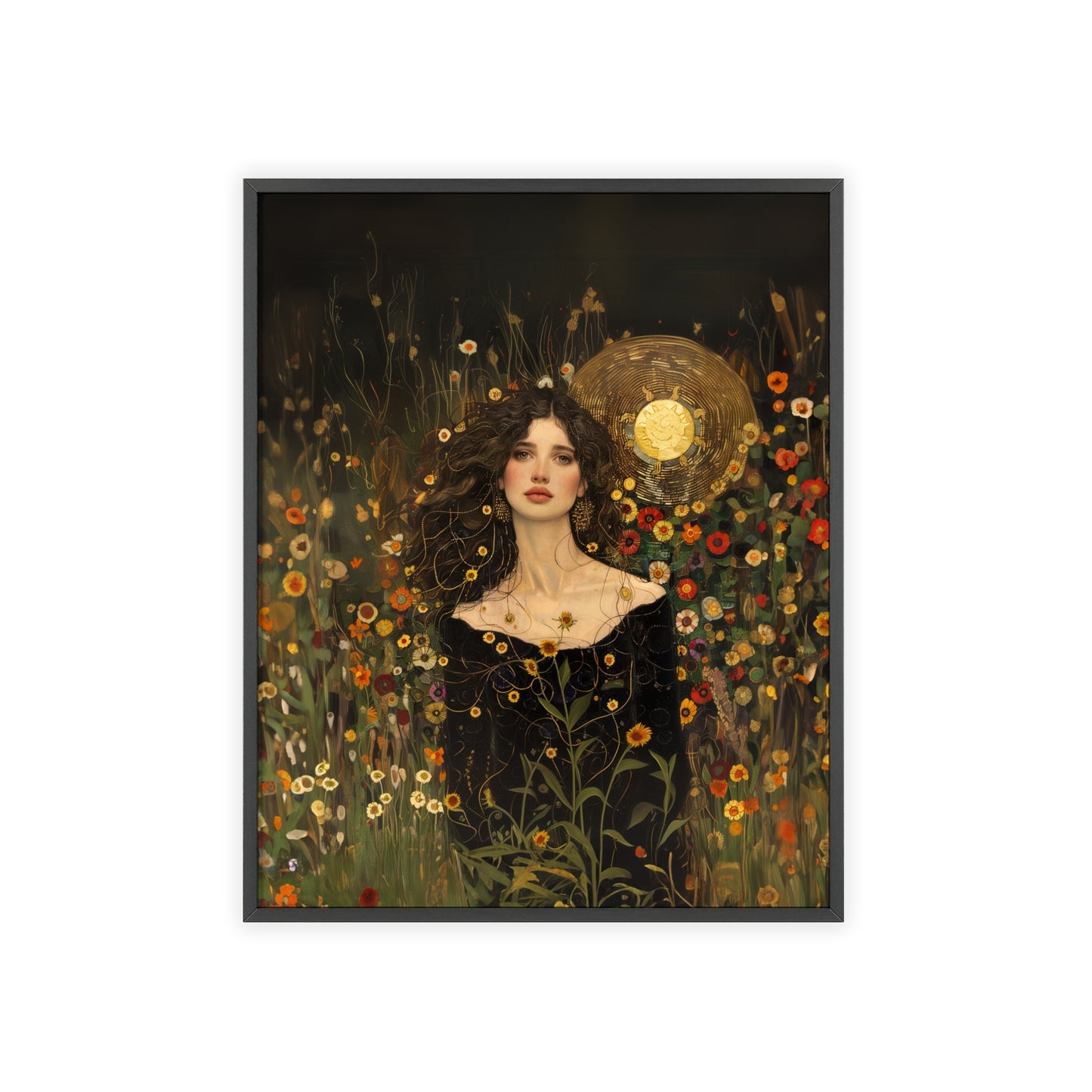 Portrait personnalisable - Lilie Klimt Style