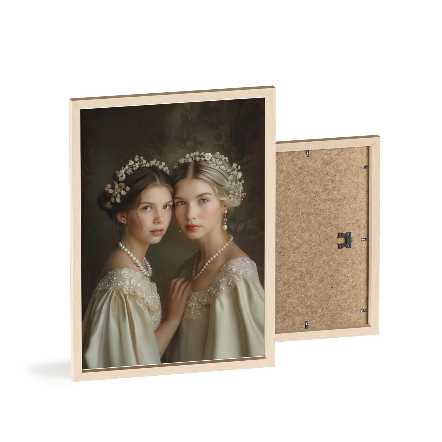 Portrait personnalisable - Victoria&Fille style classique