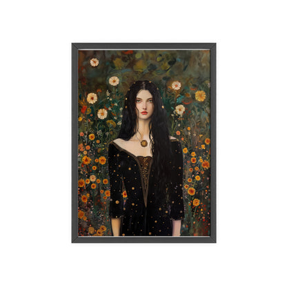 Portrait personnalisable - Leïla Klimt Style