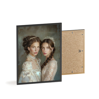 Portrait personnalisable - Mathilde&Fille style classique