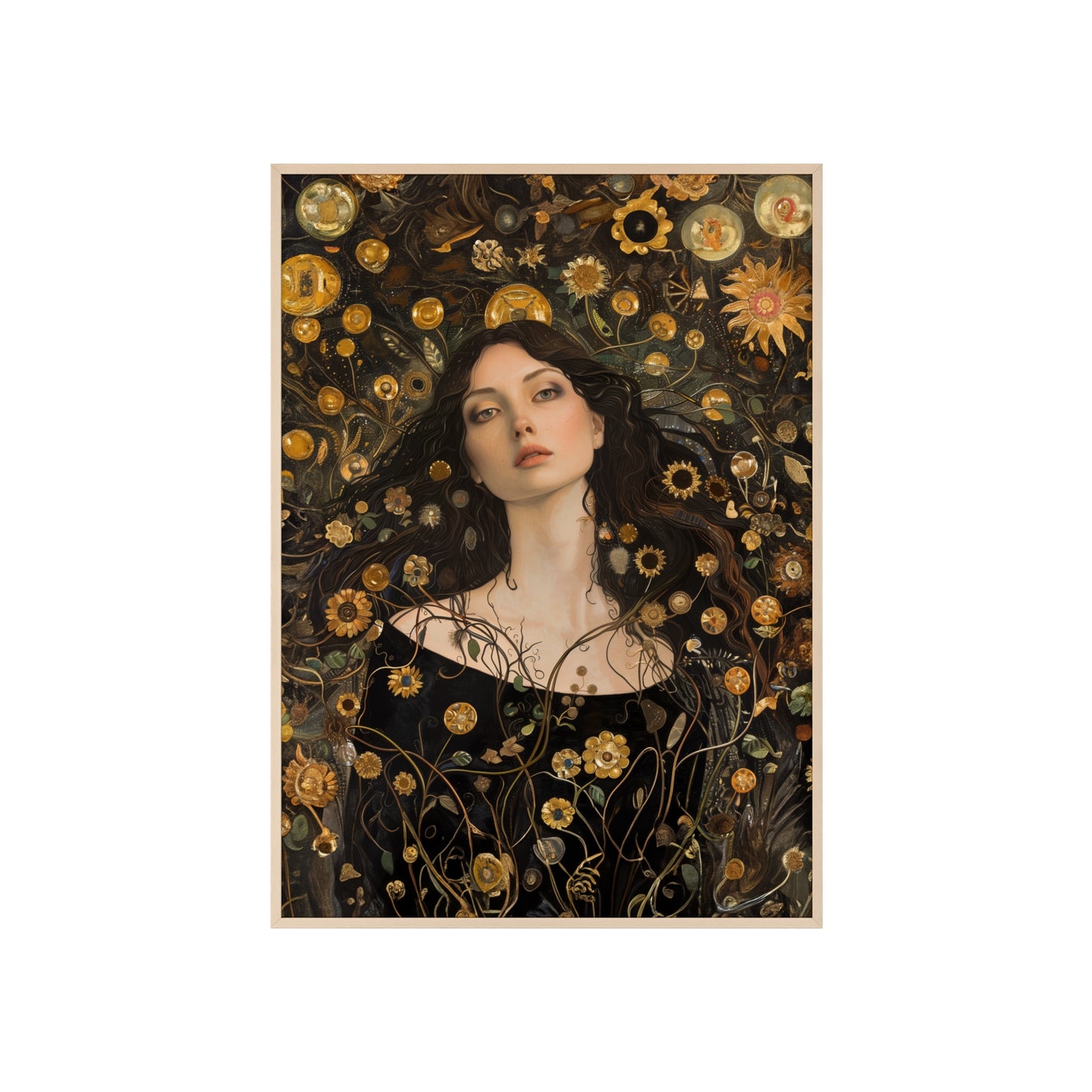 Portrait personnalisable - Daria Klimt Style