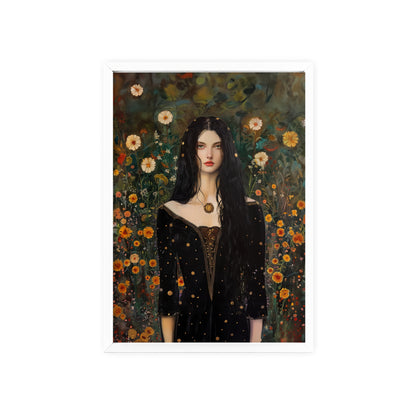 Portrait personnalisable - Leïla Klimt Style