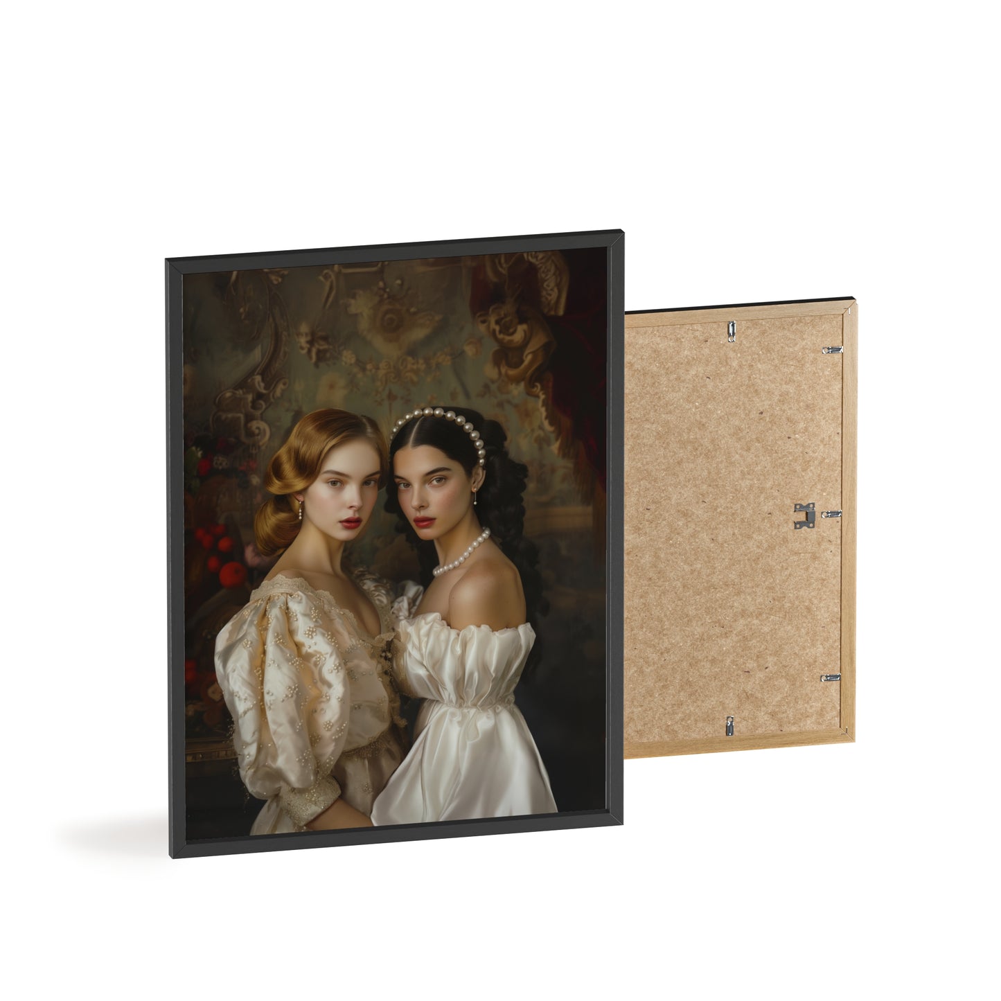 Portrait personnalisable - Dalilah&Lilah style classique