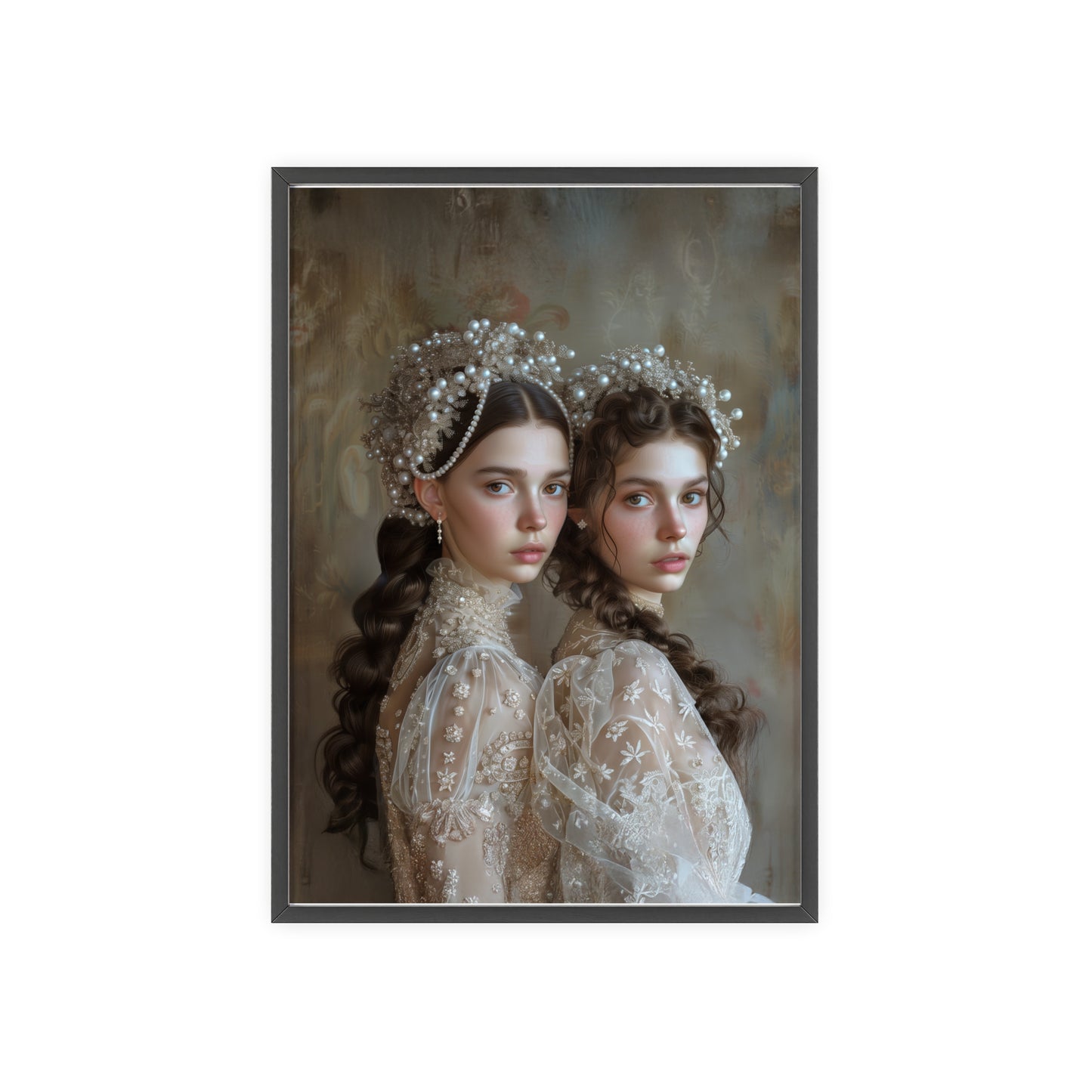 Portrait personnalisable - Soeurs Mira Style classique