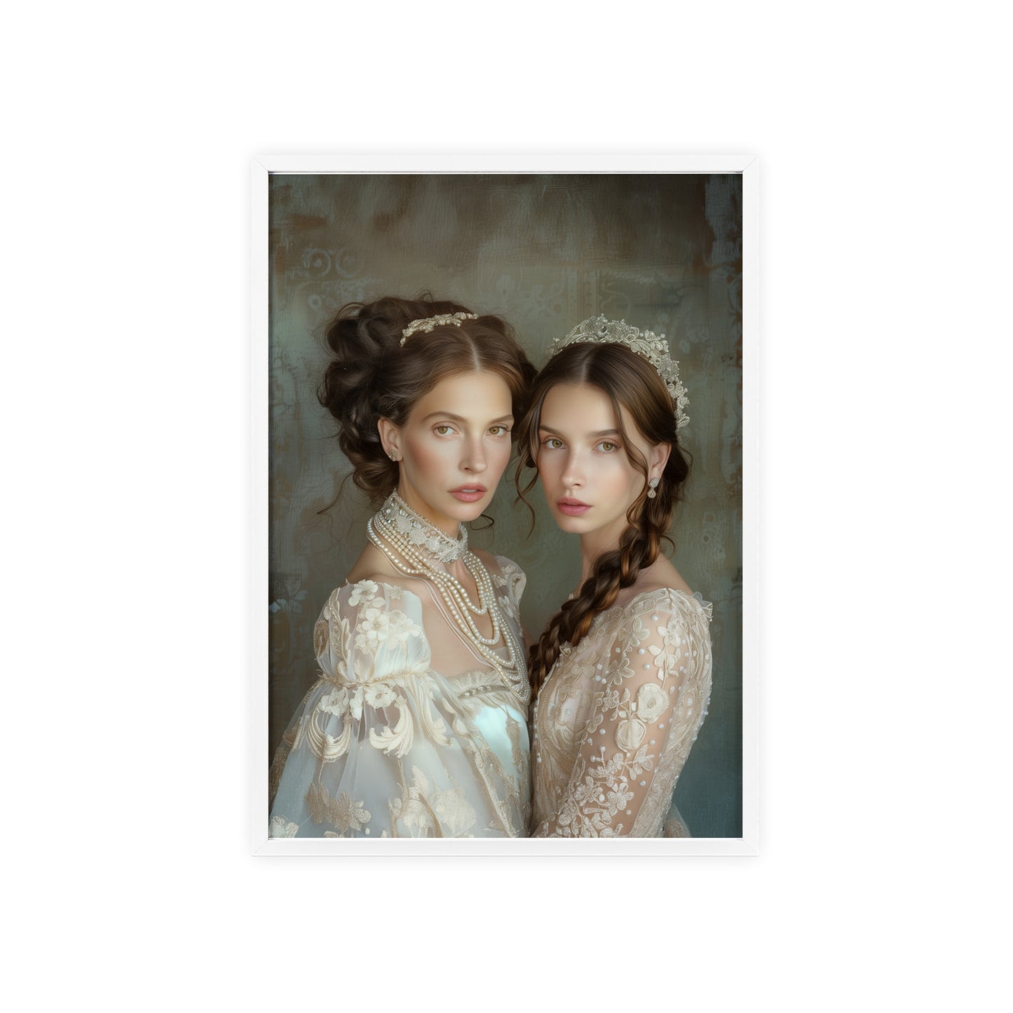 Portrait personnalisable - Mathilde&Fille style classique