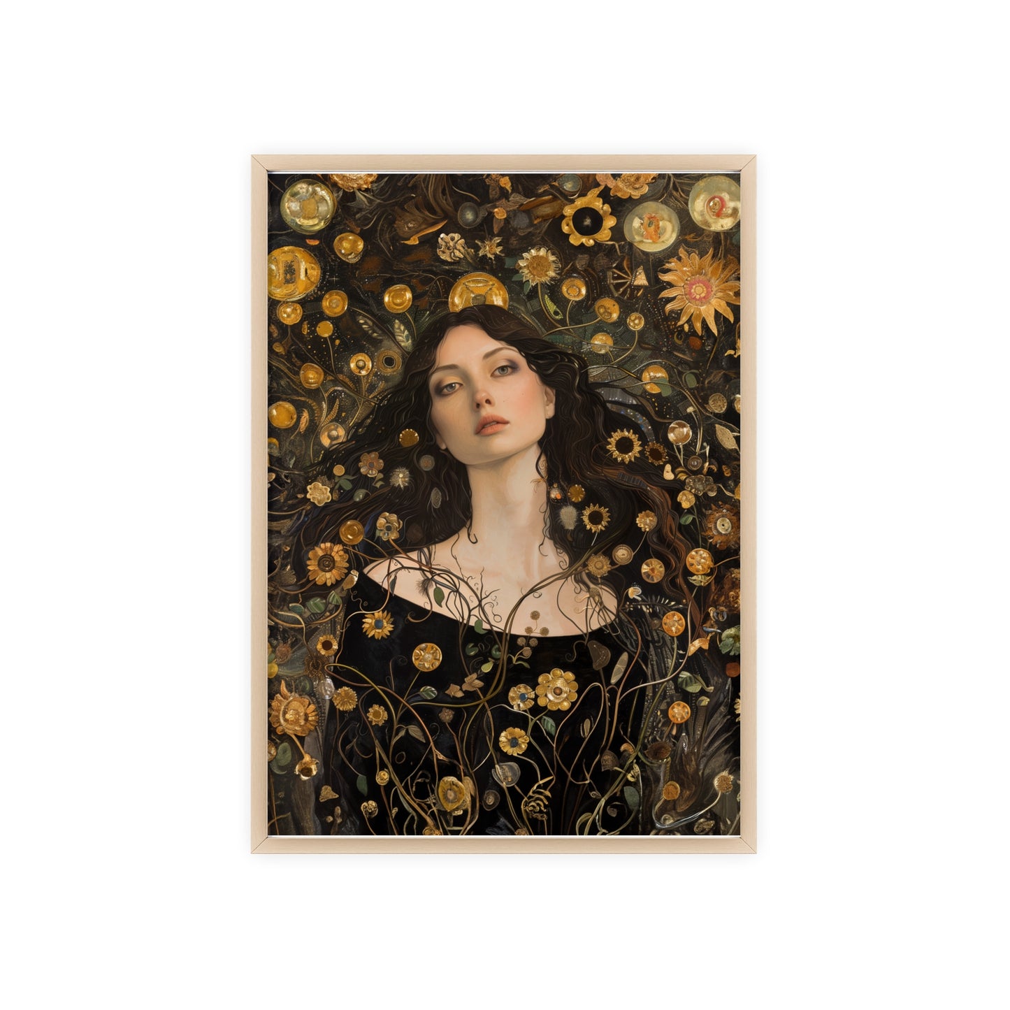 Portrait personnalisable - Daria Klimt Style