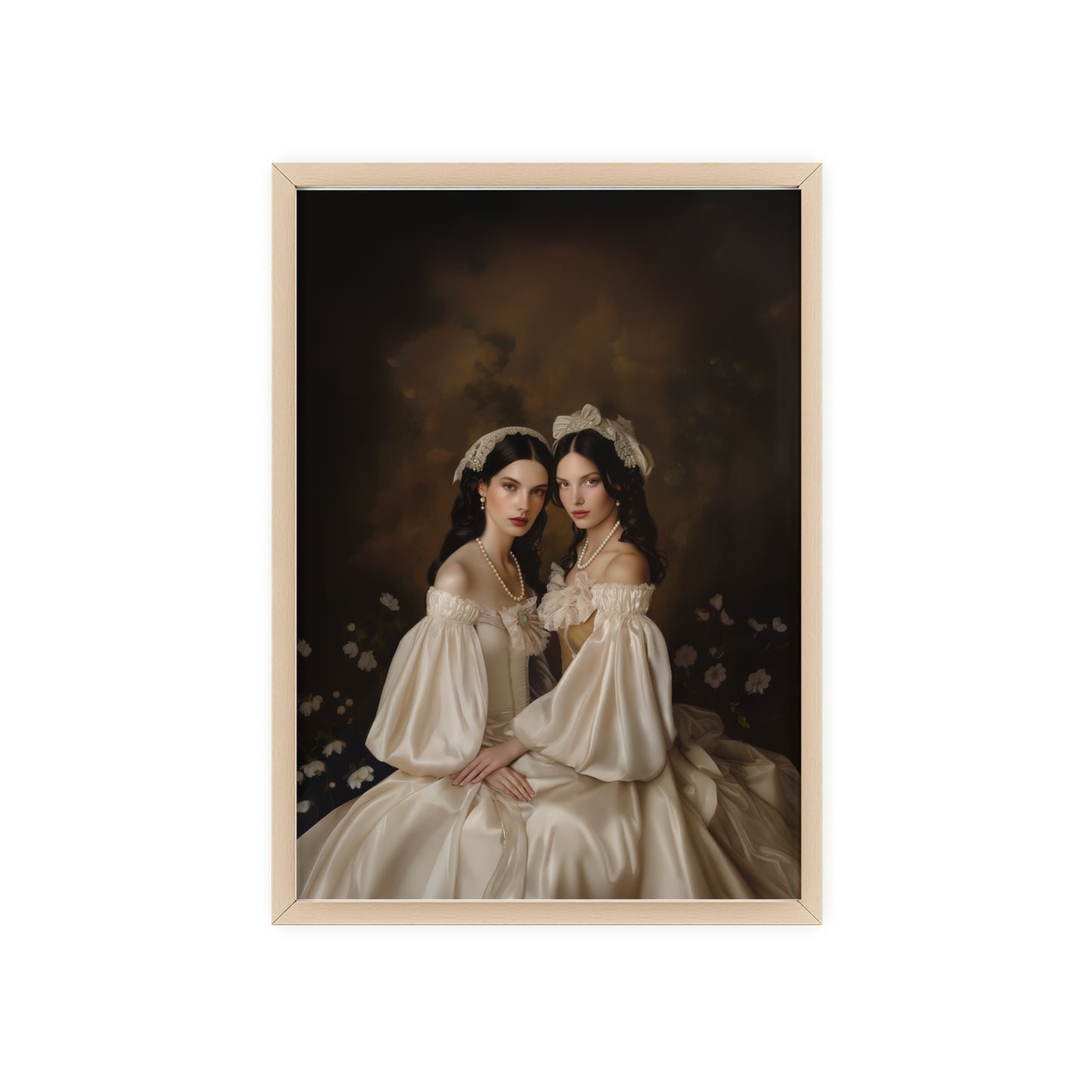 Portrait personnalisable - Louise&Albane style classique