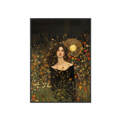 Portrait personnalisable - Lilie Klimt Style