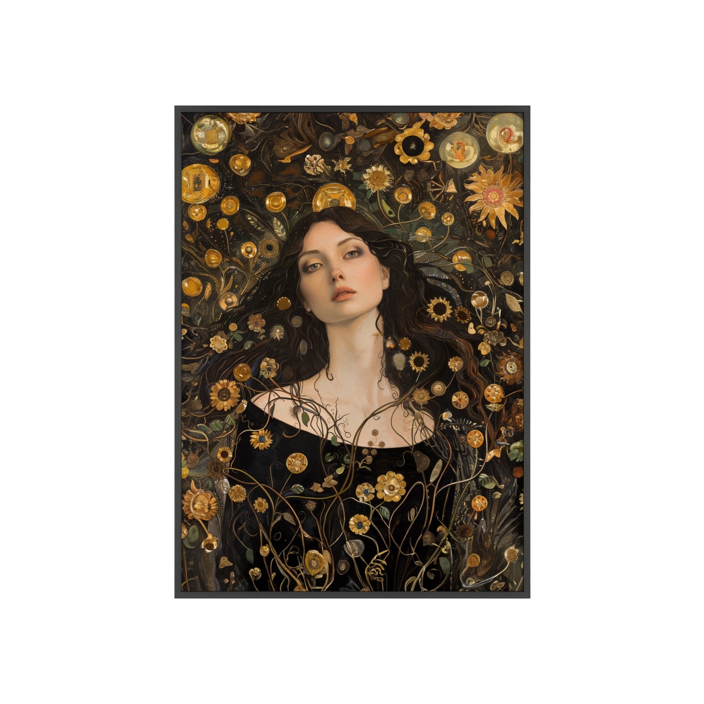 Portrait personnalisable - Daria Klimt Style