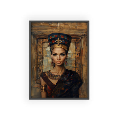 Portrait personnalisable - Nefertiti style égyptien