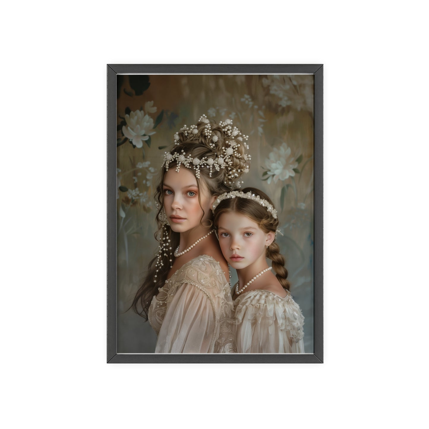 Portrait personnalisable - Marion&Fille style classique