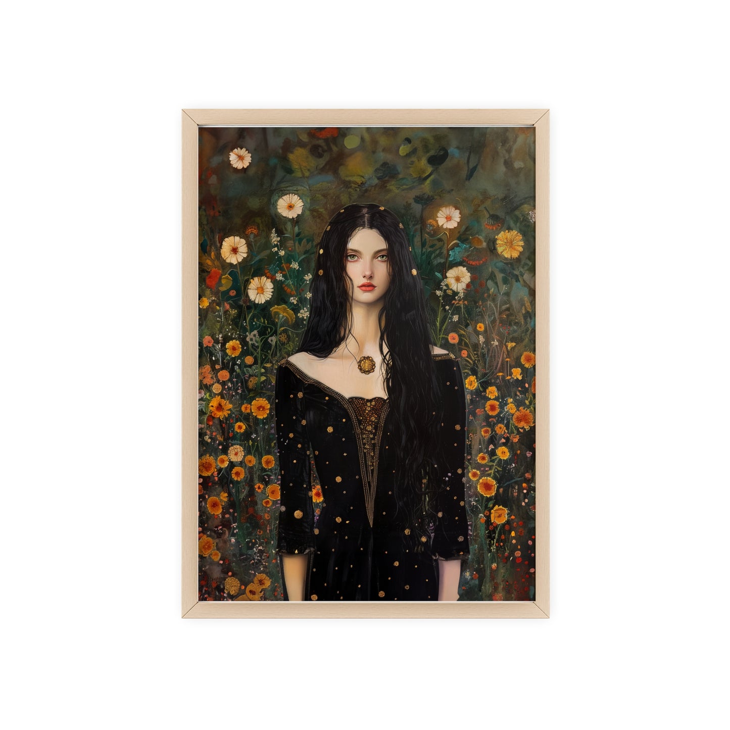 Portrait personnalisable - Leïla Klimt Style