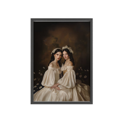 Portrait personnalisable - Louise&Albane style classique