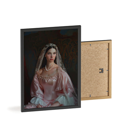 Portrait personnalisable - Rose style classique