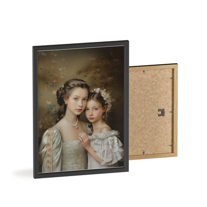 Portrait personnalisable - Clémence&Fille style classique