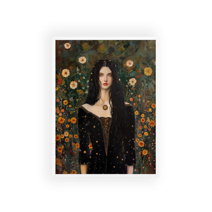 Portrait personnalisable - Leïla Klimt Style