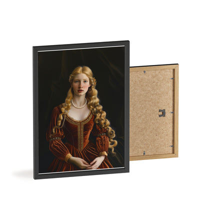 Portrait personnalisable - Blanche style classique