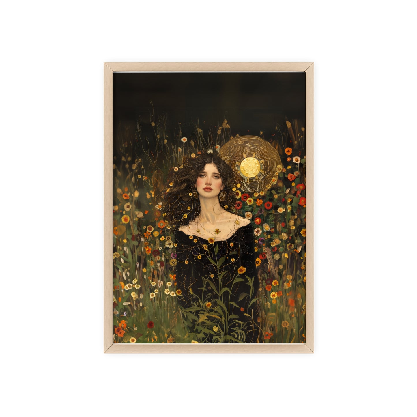 Portrait personnalisable - Lilie Klimt Style