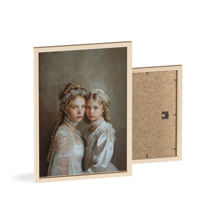 Portrait personnalisable - Henriette&Fille style classique