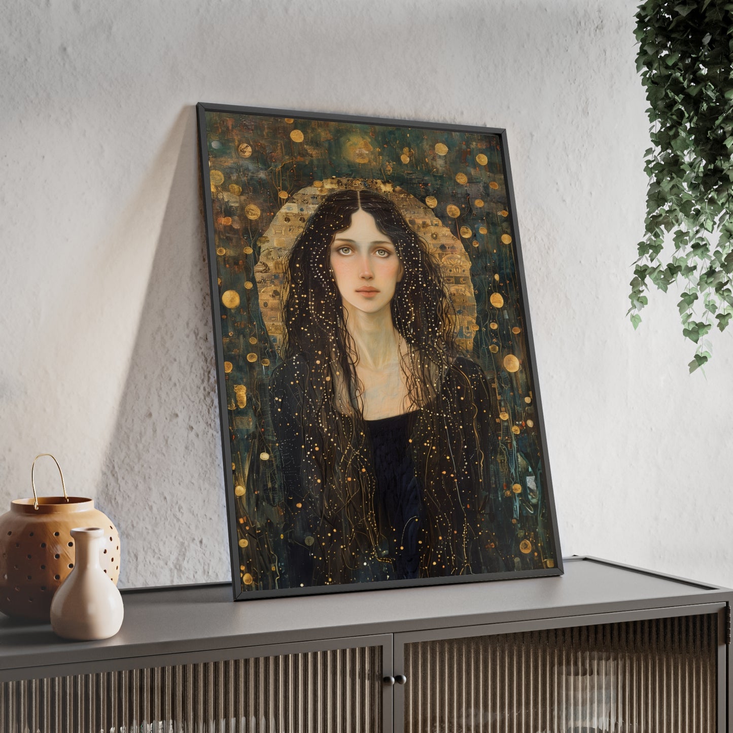 Portrait personnalisable - Elisa Klimt Style