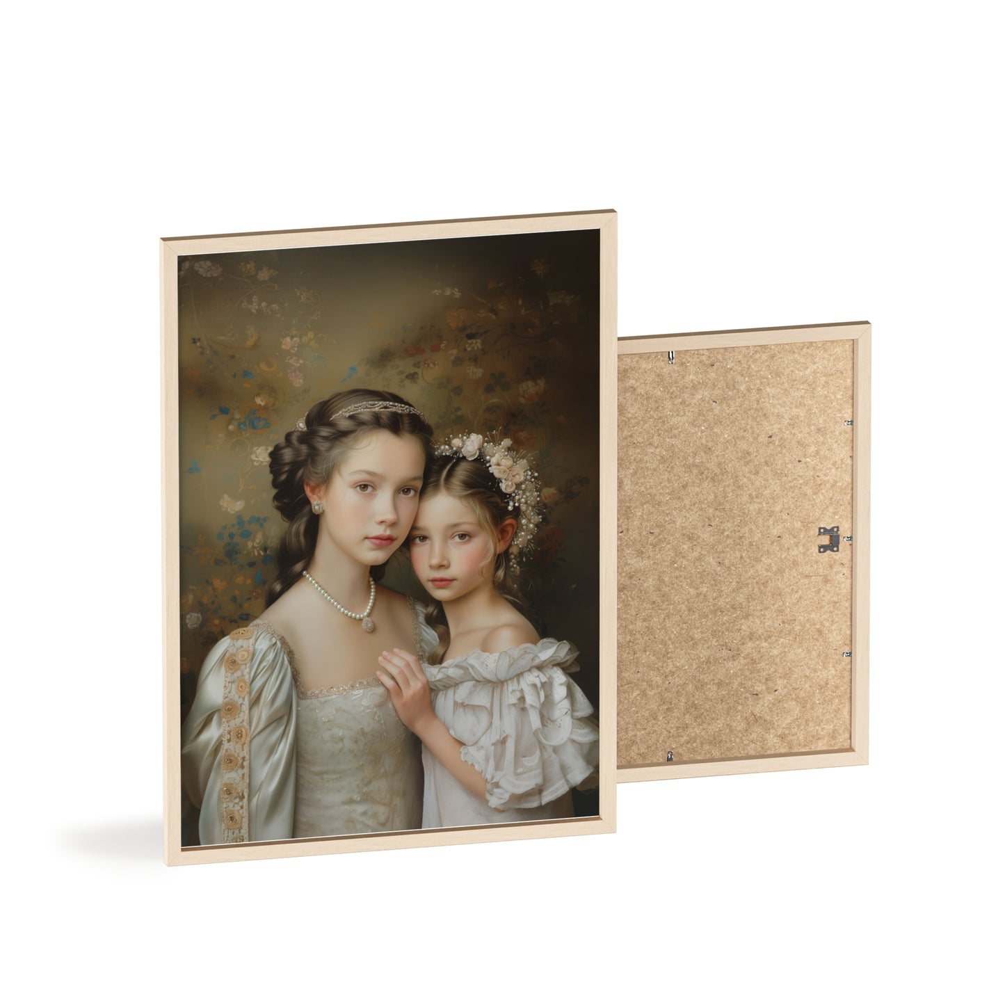 Portrait personnalisable - Clémence&Fille style classique