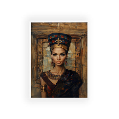 Portrait personnalisable - Nefertiti style égyptien