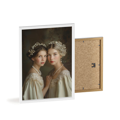 Portrait personnalisable - Victoria&Fille style classique