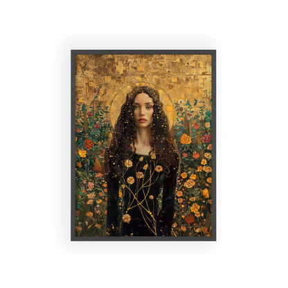 Portrait personnalisable - Selena Klimt Style