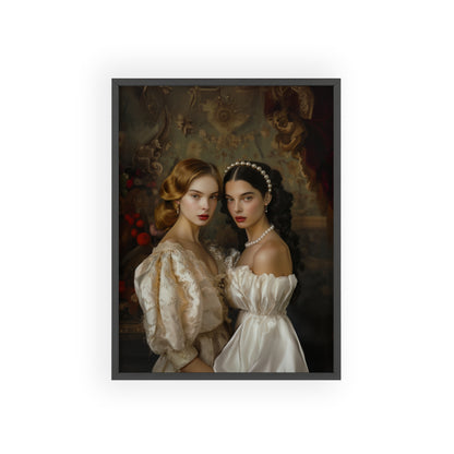 Portrait personnalisable - Dalilah&Lilah style classique